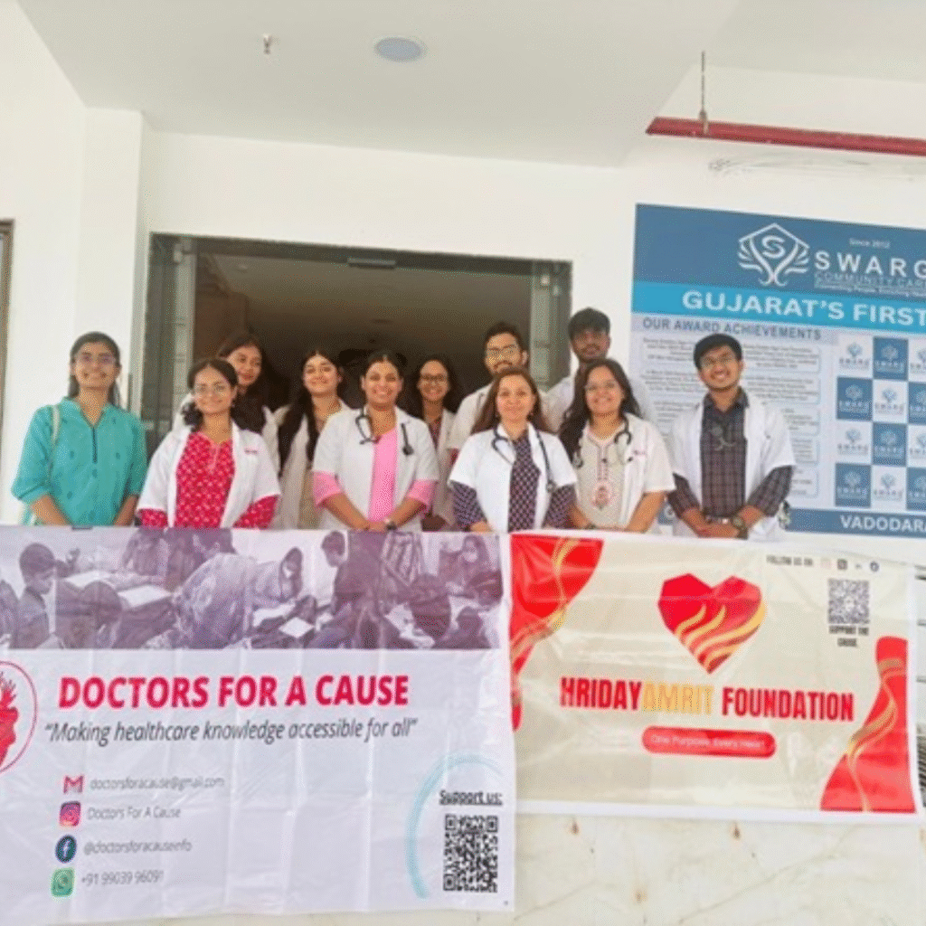 Geriatric Awareness and Health Check-up Camp at Old Age Home